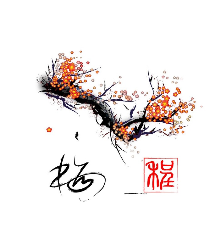 梅花 梅花素材 梅花元素图片