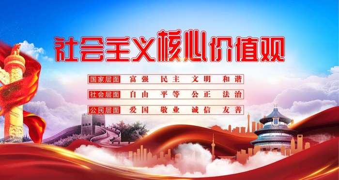 *核心价值观图片(4724x2657)psd模版下载