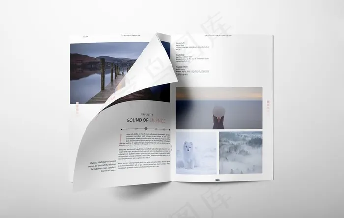 画册样机图片psd模版下载