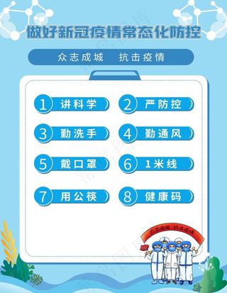 疫情防控海报图片
