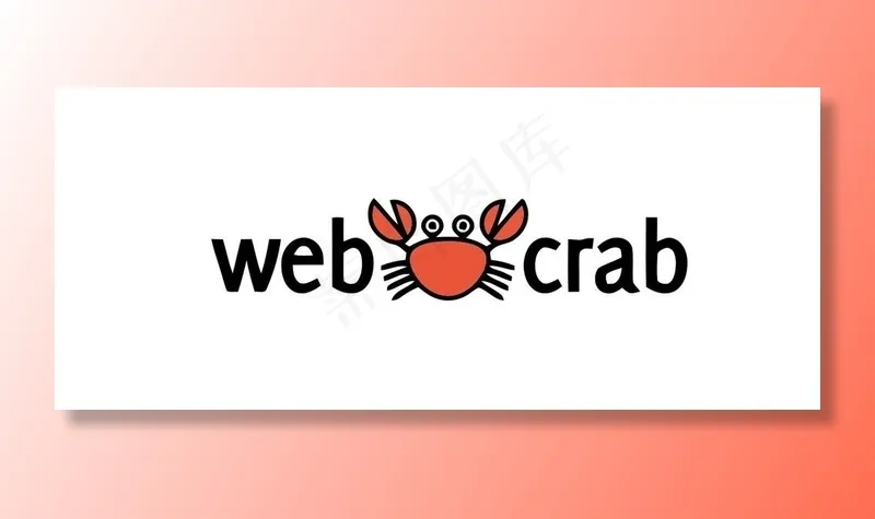 螃蟹logo图片ai矢量模版下载