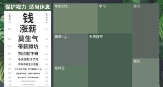 视力表桌面图片