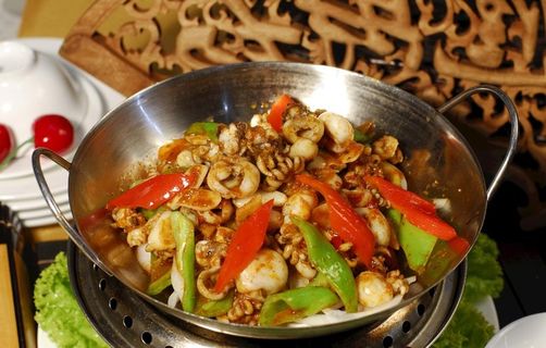 干锅香辣鱼图片