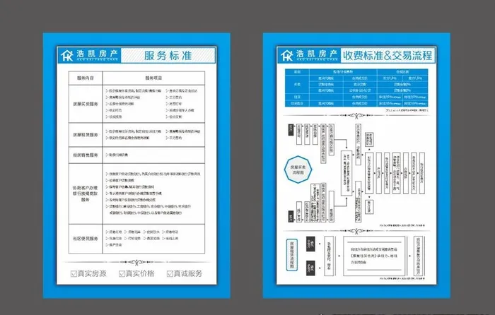 收费标准图片cdr矢量模版下载