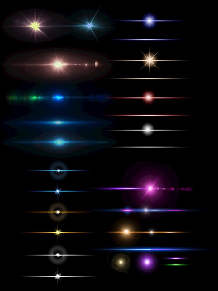 透明光效图片(1911x2625)psd模版下载