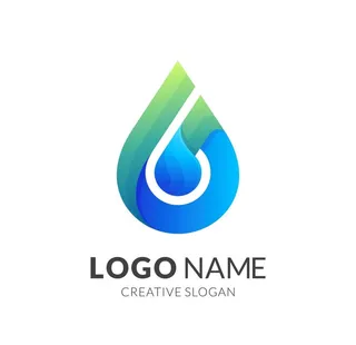 立体渐变logo图片