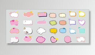 对话框元素图片