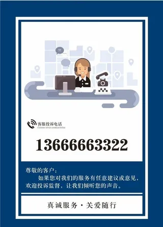 投诉电话图片