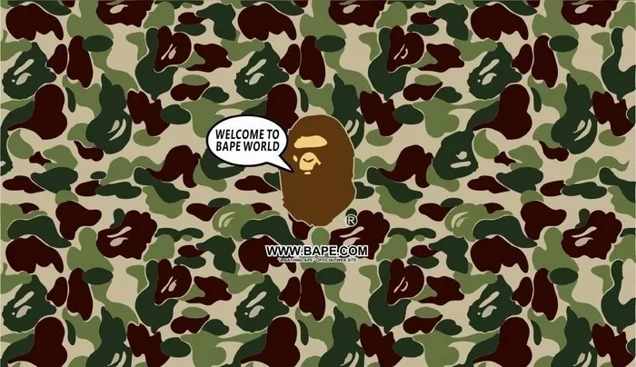 bape迷彩图片cdr矢量模版下载