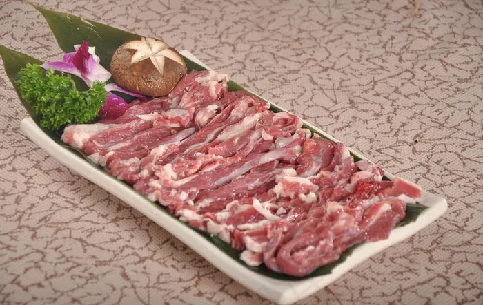 手切鲜羊肉图片