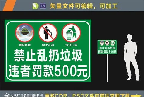 工地禁止乱扔垃圾图片