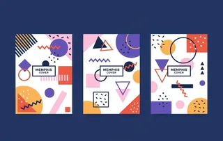 成套几何图形封面图片