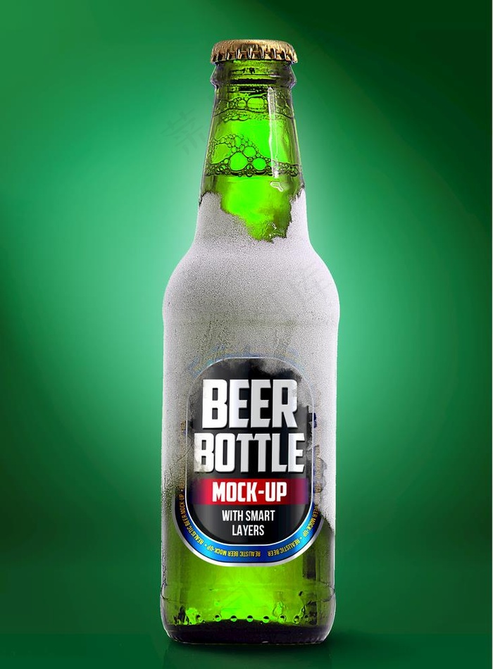 酒瓶包装样机图片