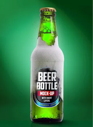 酒瓶包装样机图片
