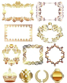 边框皇冠盾牌图片