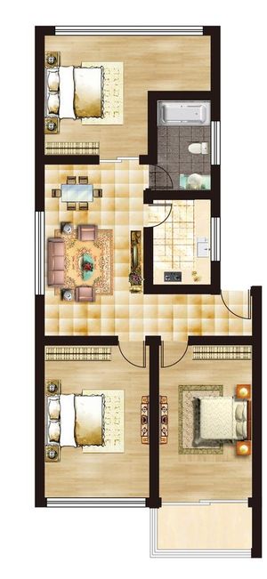 室内平面图图片