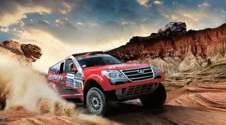 哈弗达喀尔赛车图片