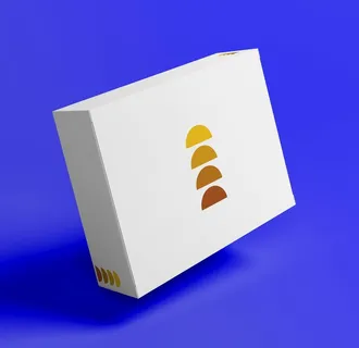 纸盒包装盒贴图样机图片