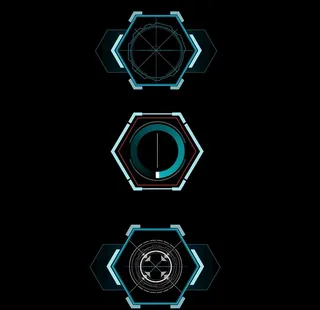 科技感边框元素图片