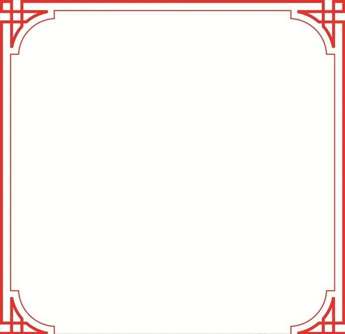 方形边框图片ai矢量模版下载