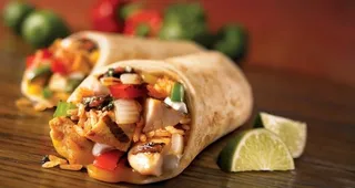 鸡肉卷墨西哥卷图片