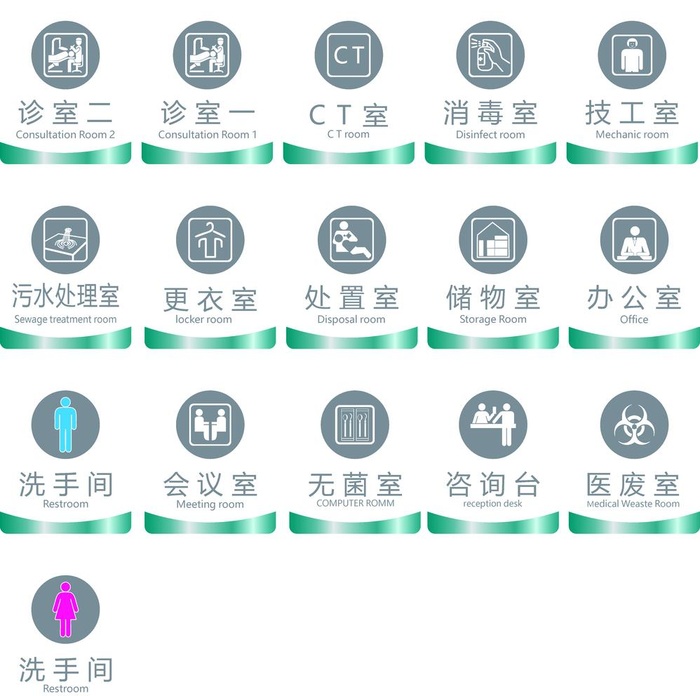 口腔门诊门牌图片cdr矢量模版下载