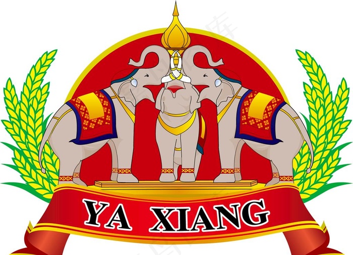 YA XIANG 亚象图片ai矢量模版下载