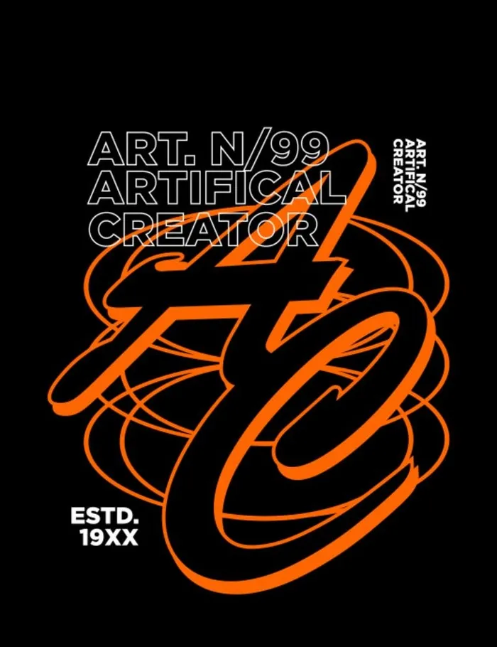 字母设计图片ai矢量模版下载