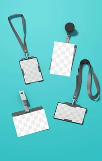 工作证样机图片