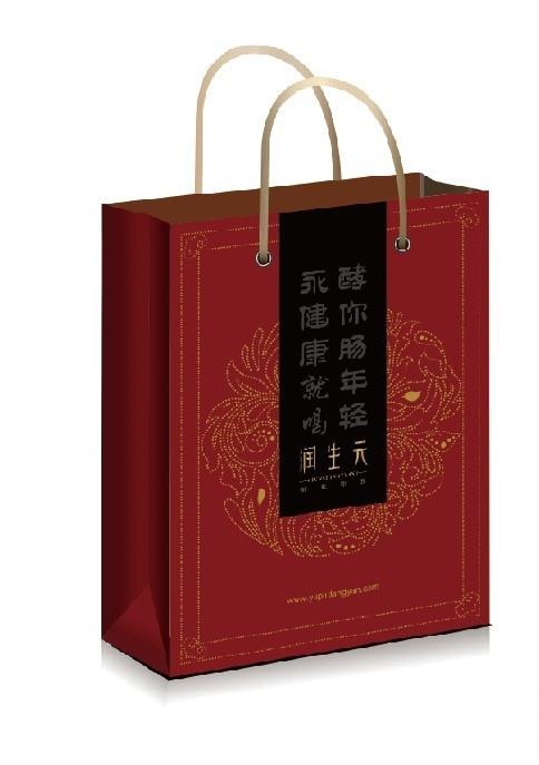 手提袋（内有展开图）图片ai矢量模版下载