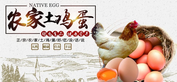 土鸡蛋图片