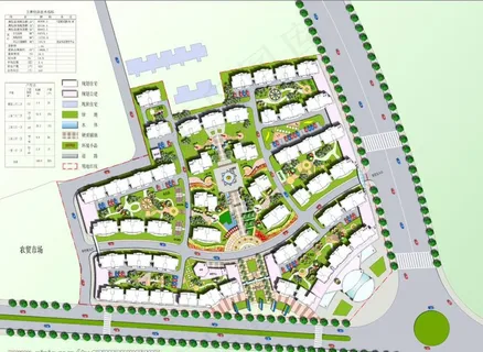 县级 小区 规划 平面图图片 县级 小区 规划 平面图图片