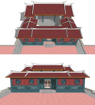 闽南民居建筑图片