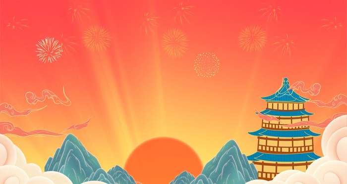国潮背景图片