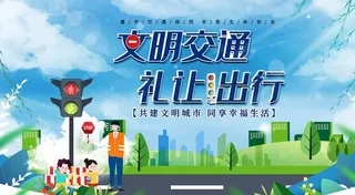 文明交通图片