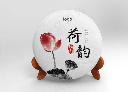 普洱茶包装平面图图片