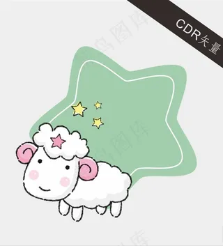 卡通动物对话框图片