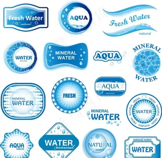 蓝色水珠图标图片