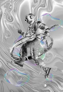 镭射酸性时尚潮流图片