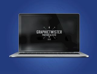 笔记本电脑样机图片