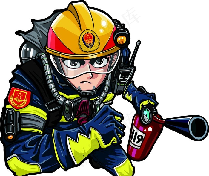 消防员 阿消图片