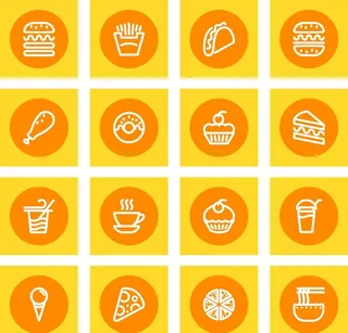 食品图标图片