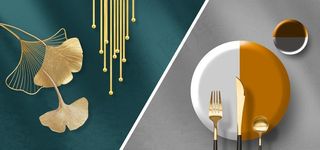 餐厅厨房酒店餐具装饰画图片