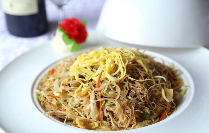 三丝炒米面图片