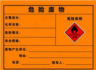 危险废物  图片