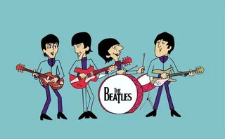 乐队画面卡通风格图片