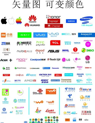 手机logo大全  标志  微图片