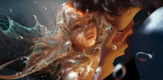 美女手机电脑壁纸风灵图片