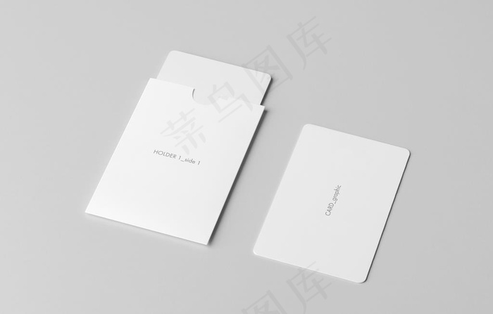 名片样机图片
