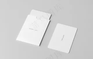 名片样机图片
